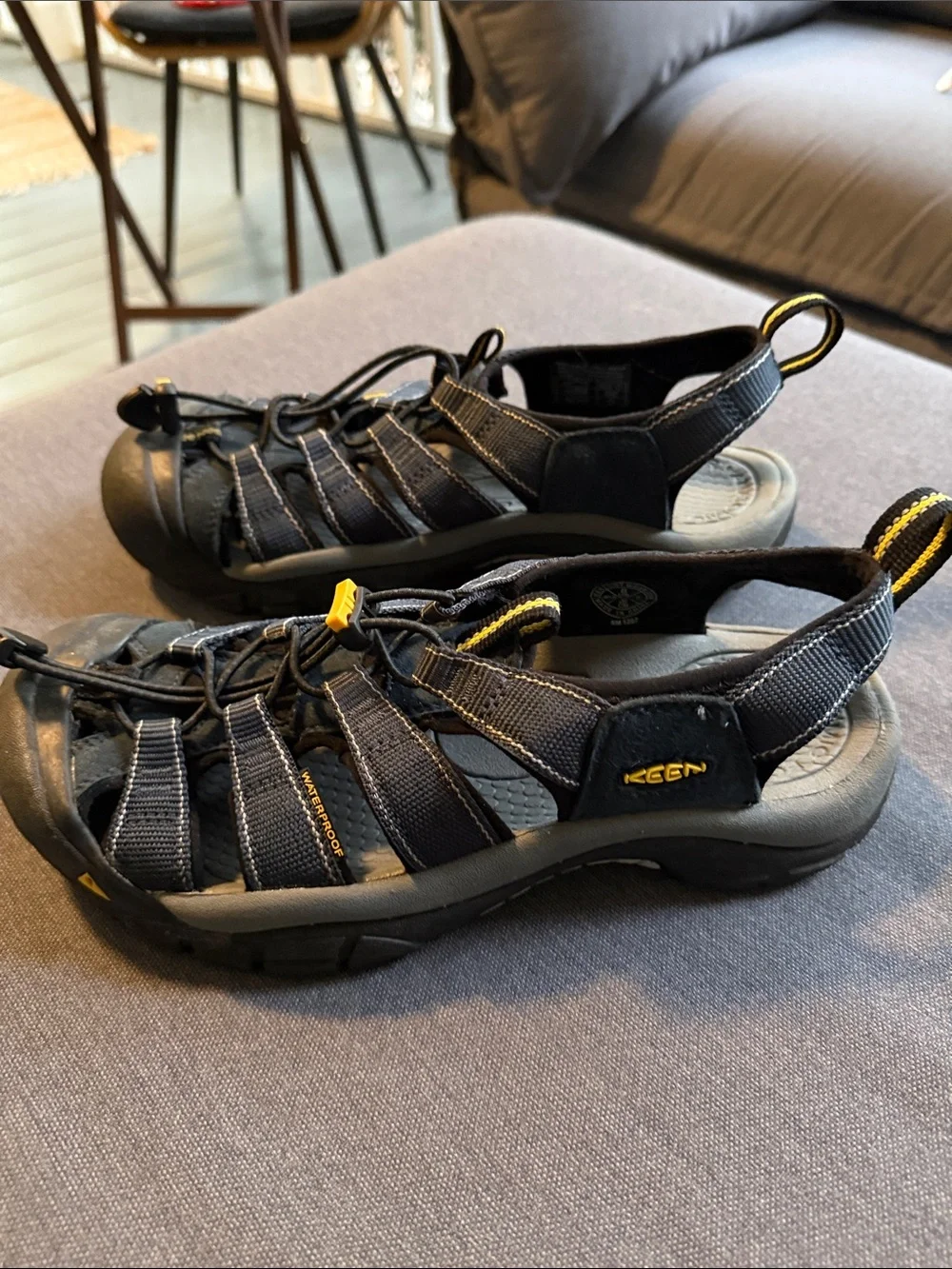 Men's Newport H2 Sandal, Part Water Sandal, Part Hiker; Bungee Cinch; Toe Bumper